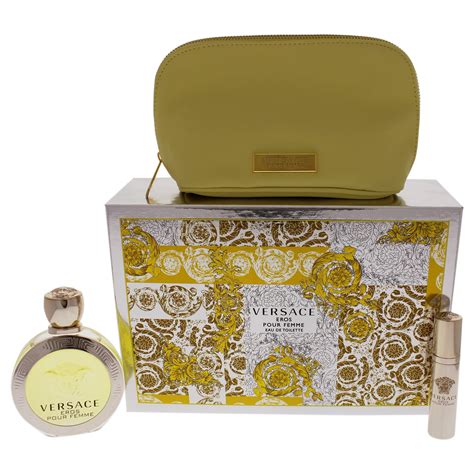 versace eros pour femme gift set|versace eros women review.